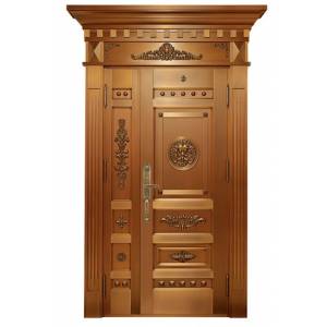 Steel copper door