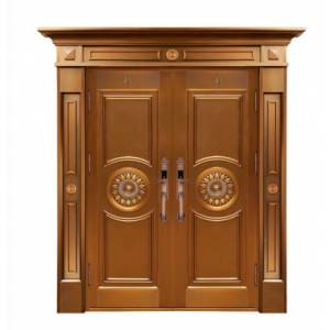 Steel copper door