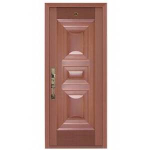 Steel copper door