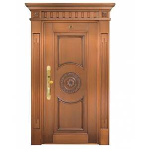 Steel copper door